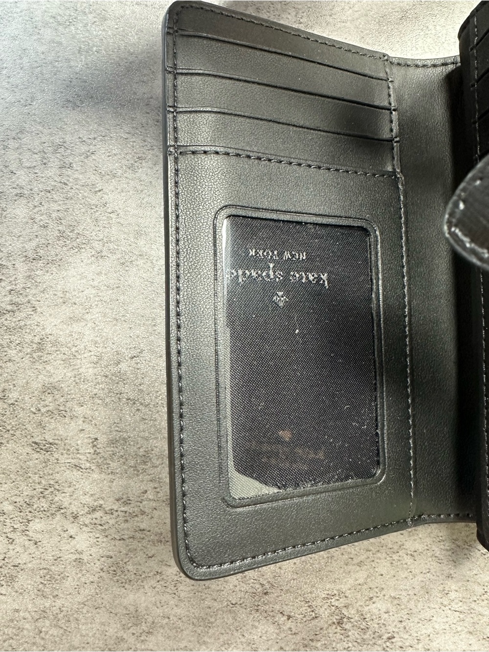 Kate Spade Madison Saffiano Leather Wallet – Black - Picture 5 of 8